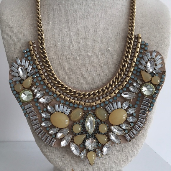 Stella & Dot Jewelry - Stella & Dot Giverny Embroidered Necklace Stella & Dot Jewelry - Stella & Dot Giverny Embroidered Necklace